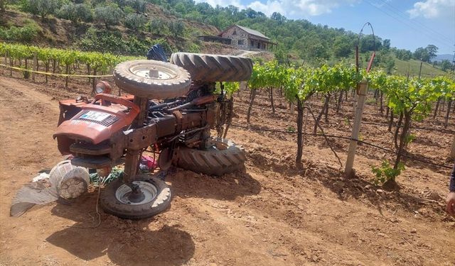 Manisa'da trafik kazasında yaralanan kişi hastanede hayatını kaybetti