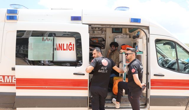 Mardin'de binada çıkan yangında dumandan etkilenen 6 kişi hastaneye kaldırıldı