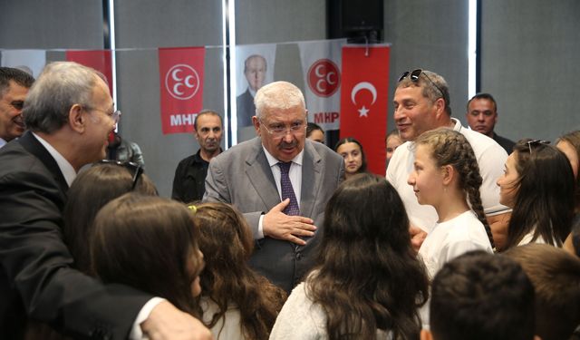 MHP Genel Başkan Yardımcısı Yalçın, partisinin İlkadım İlçe Kongresi'nde konuştu: