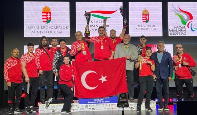 Milli bilek güreşçiler, Avrupa Şampiyonası'nda 61 madalya kazandı