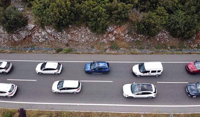 Muğla'da bayram trafiği yoğunluğu başladı