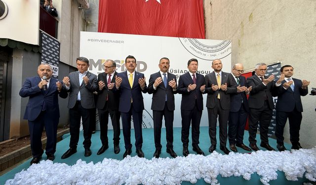 MÜSİAD Genel Başkanı Özdemir, Zonguldak'ta şube açılışında konuştu: