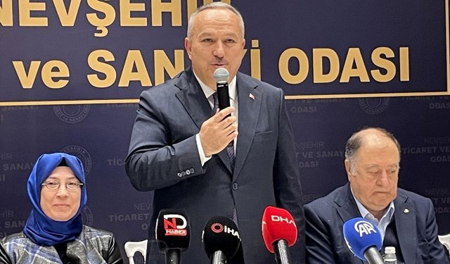 Nevşehir'de Emniyet Genel Müdürü Fidan için veda yemeği düzenlendi