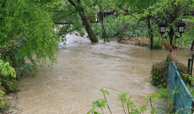 Sakarya'da sağanak hayatı olumsuz etkiledi