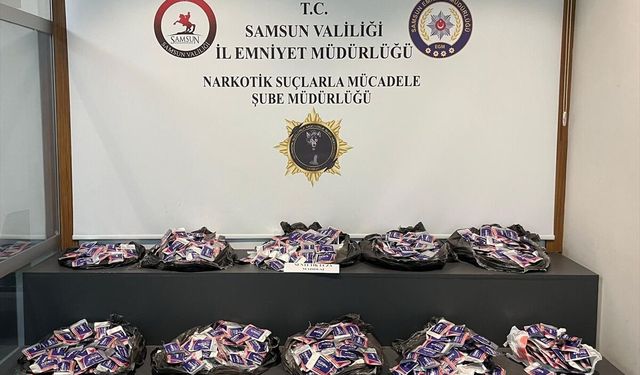 Samsun'da uyuşturucu operasyonunda 4 şüpheli yakalandı