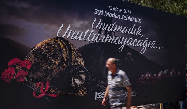 Soma maden şehitleri yürüyüşle anıldı