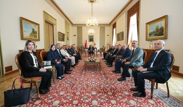 TBMM Başkanı Kurtulmuş, Cezayir Meclisi heyetini kabul etti