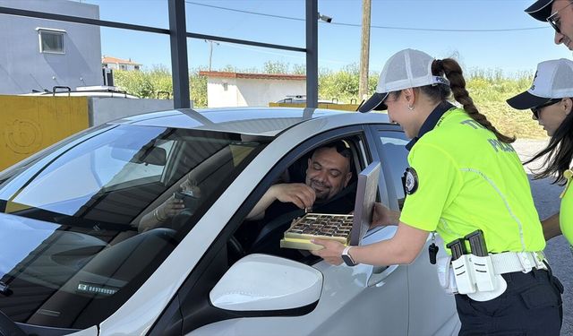 Tekirdağ'da bayram öncesi trafik denetimi yapıldı