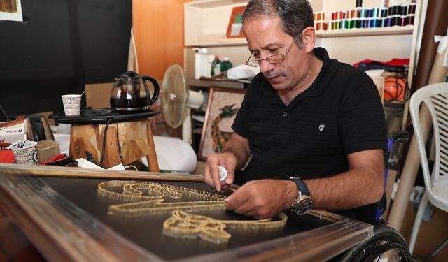 'Tel ile çivinin aşkı' felç olan Suat Can'ı yeniden hayata bağladı