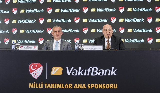 TFF ile VakıfBank arasında sponsorluk anlaşması imzalandı