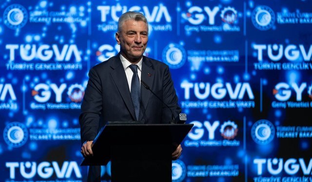 Ticaret Bakanı Bolat, TÜGVA'nın 'Genç Yönetici Okulu' programında konuştu: