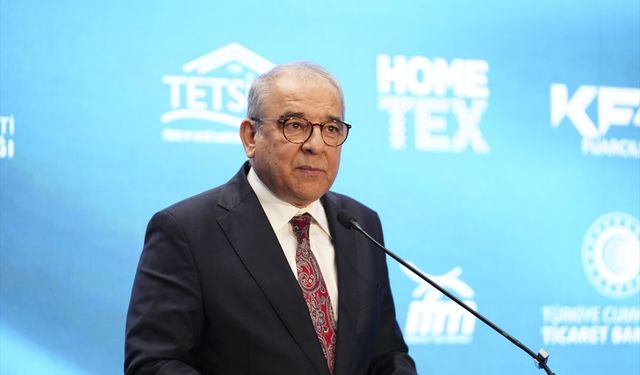 TİM Başkanı Mustafa Gültepe HOMETEX Ev Tekstili Fuarı'nda konuştu: