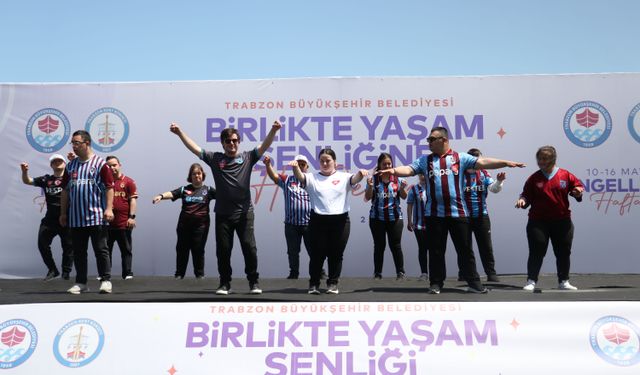 Trabzon'da 'Birlikte Yaşam Şenliği' düzenlendi