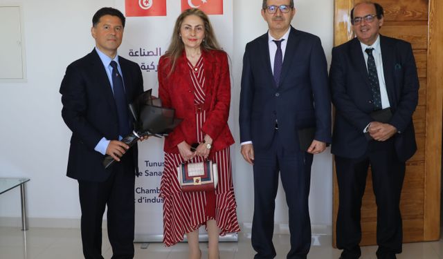Tunus Türk Ticaret Odasının yeni ofisi törenle açıldı