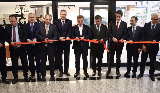 Türkiye Barolar Birliği Başkanı Sağkan, Erzincan'da 'Lügat Baro'nun açılışını yaptı