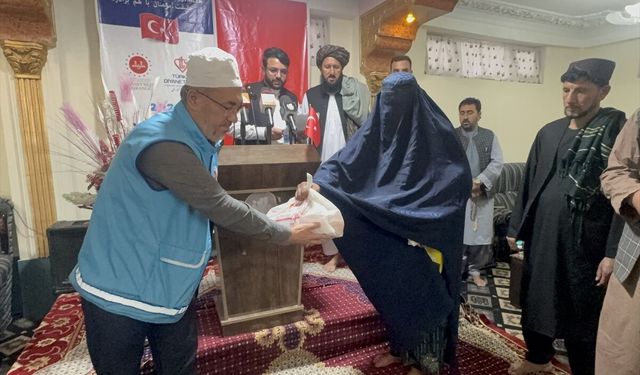 Türkiye Diyanet Vakfı, Afganistan'ın Logar vilayetinde 6 bin kişiye kurban eti dağıttı