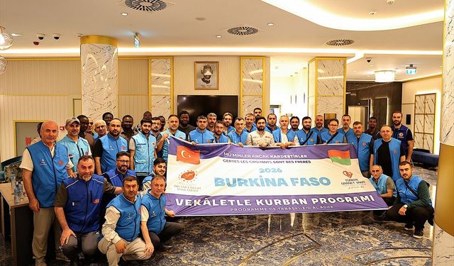 Türkiye Diyanet Vakfı heyeti Burkina Faso'da