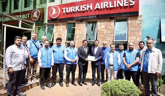 Türkiye Diyanet Vakfı heyeti Uganda'nın başkenti Kampala'da ziyaretlerde bulundu