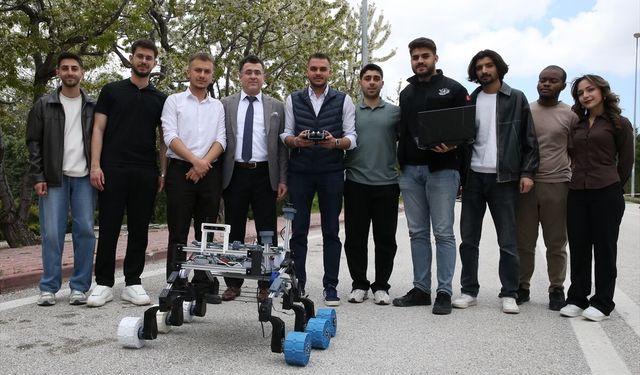 Üniversite öğrencileri NASA'nın kullandığı mekaniği yer keşif aracına uyarladı