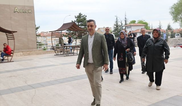 Ürgüp'te 10 yıl sonra aydınlatılan cinayetle ilgili maktul yakınları adliye önünde açıklama yaptı