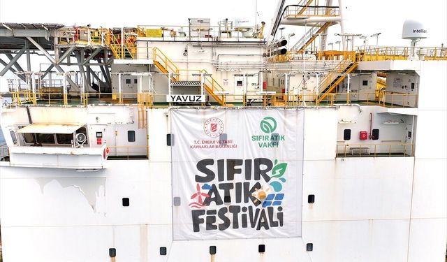 Yavuz Sondaj Gemisi'nden 'Sıfır Atık Festivali'ne katılım çağrısı