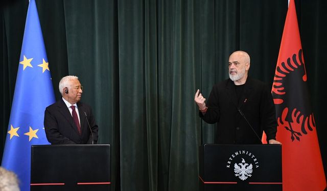 AB Konseyi Başkanı Costa, Arnavutluk'un üyelik müzakerelerini 2027'ye kadar tamamlayabileceğini söyledi