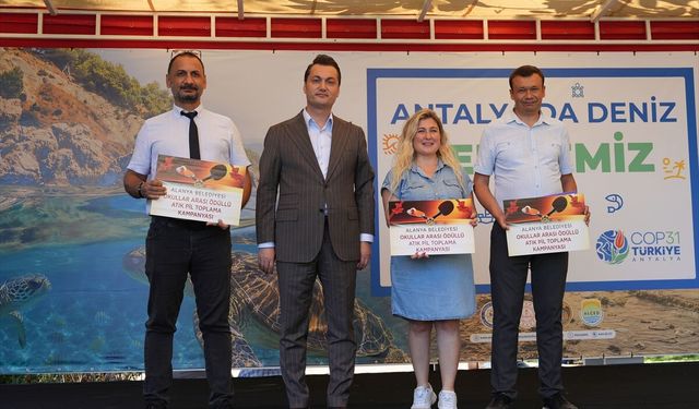 Alanya'da 'Antalya Mavi Akdeniz İnisiyatifi' programı düzenlendi