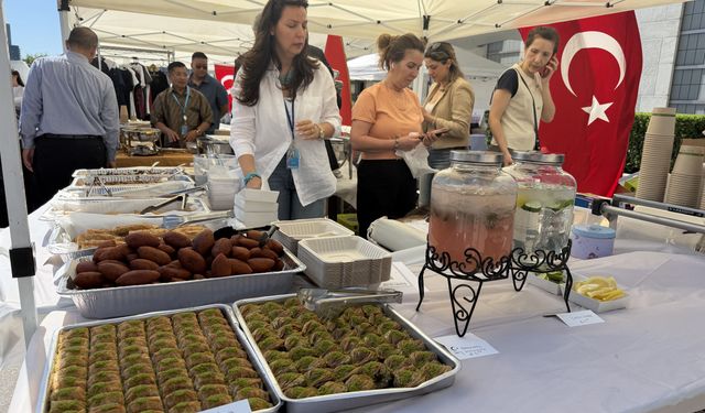 BM'de savaş ve doğal afetlerden etkilenen ülkeler yararına kermes düzenlendi