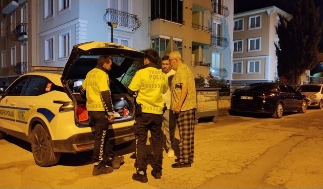 Bursa'da kaza yapan alkollü sürücünün ehliyetine 6 ay süreyle el konuldu