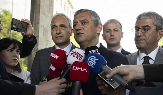 CHP Grup Başkanı Özel, gazetecilerin sorularını yanıtladı: