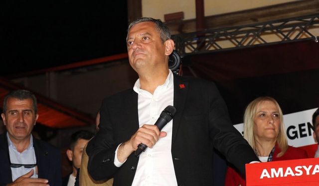 CHP TBMM Grup Başkanı Özel, Amasya'da konuştu: