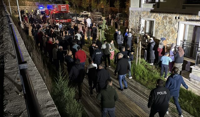Erzurum'da bir binada çıkan yangında diyaliz hastası kadın hayatını kaybetti