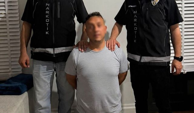 Fransa'nın aradığı uyuşturucu ticareti şüphelisi İstanbul'da yakalandı