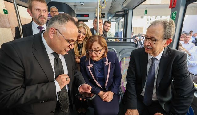 Gaziantep'te şehir içi toplu taşıma araçlarında yeni dijital hizmet dönemi başladı