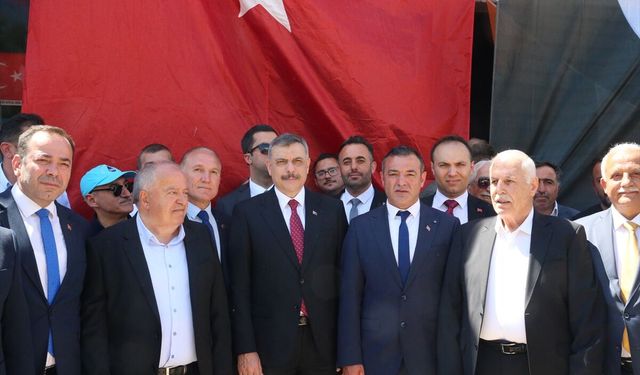 İçişleri Bakanı Çiftçi, Tokat'ın Yolüstü beldesinde konuştu: