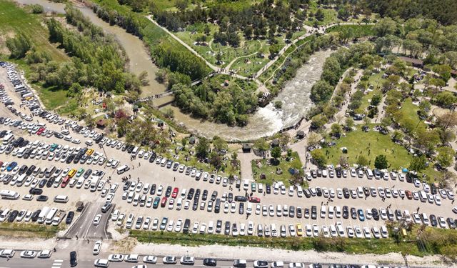 İnci kefalinin göç yolculuğu ve martıların balık avı ziyaretçilerin ilgisini çekiyor