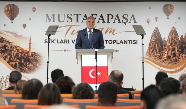 Kültür ve Turizm Bakanı Ersoy, Nevşehir'de konuştu: