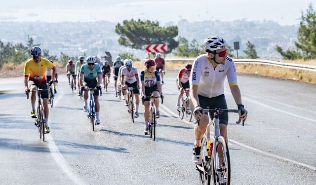 L'Etape Marmaris by Tour de France bisiklet yarışı yapıldı