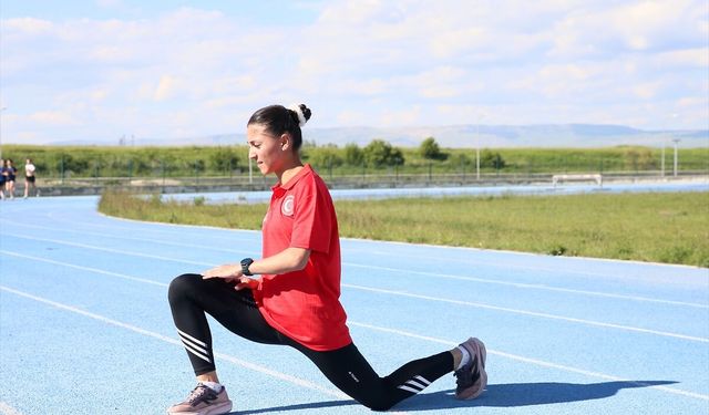 Milli atlet Elif'in gözü yeni rekorlarda