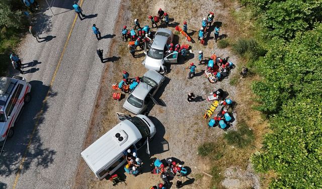 Muğla'da 'UMKE 20. Bölge Tatbikatı' yapıldı