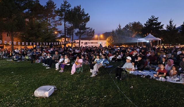 Safranbolu'da 'Açık Hava Sinema Geceleri' etkinliği yapıldı