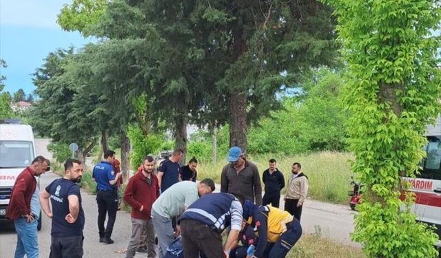 Samsun'da pikap ile kamyonet çarpıştı, 5 kişi yaralandı