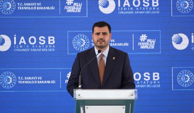 Sanayi ve Teknoloji Bakanı Kacır, İzmir'de konuştu: