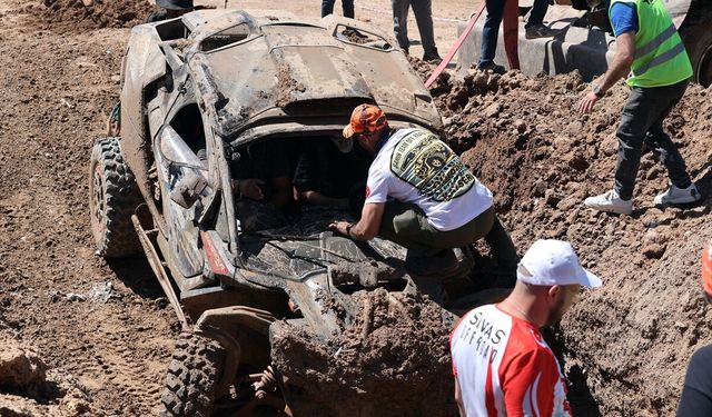 Sivas'ta off-road yarışları yapıldı
