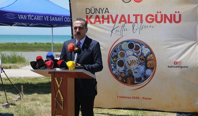 Van'da 'Dünya Kahvaltı Günü' etkinliği düzenlendi