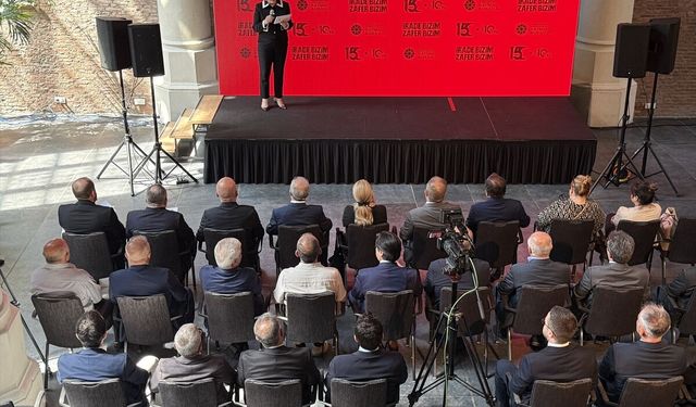 Amsterdam'da '15 Temmuz'un 10. Yılında: İrade Bizim Zafer Bizim' programı kapsamında panel düzenlendi