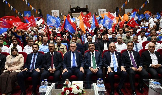Bakan Bak, Batman'da 'Genişletilmiş İl Danışma Meclisi Toplantısı'nda konuştu: