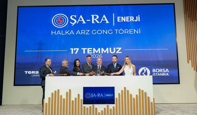 Borsa İstanbul'da gong Şa-Ra Enerji İnşaat Ticaret ve Sanayi AŞ için çaldı