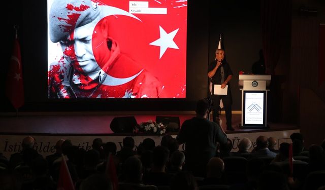 Çankırı'da 'İrade Bizim, Vatan Bizim' konferansı düzenlendi
