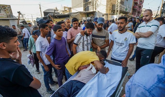 GÜNCELLEME - İsrail'in Gazze'de cenaze için toplanan Filistinlilere saldırısında 8 kişi hayatını kaybetti, 20 kişi yaralandı
